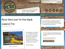 Tablet Screenshot of greatwildoutdoors.com